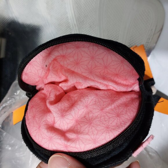 Super Cute Nezuko Kamado Clip On Mini Purse Wallet Keychain Bag Anime Accessory - Picture 7 of 10